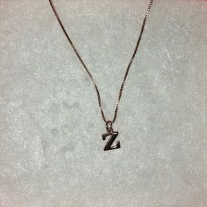 Z pendant necklace